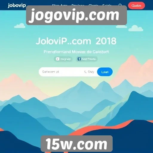 Evolução do design do site jogovip.com